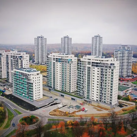 Wsrod 1000cy Swiatel - Z Parkingiem W Hali Garazowej- Duzy Balkon Z Lezakami - Piekny Widok Noca Na Panorame Tysiaclecia *