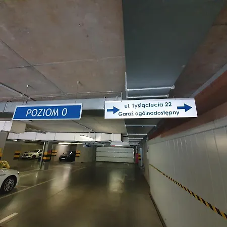 Wsrod 1000cy Swiatel - Z Parkingiem W Hali Garazowej- Duzy Balkon - Piekny Widok Noca Na Panorame Tysiaclecia *