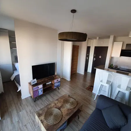 公寓 Wsrod 1000cy Swiatel - Prywatny Parking - Duzy Balkon - Piekny Widok Noca Na Panorame Tysiaclecia *