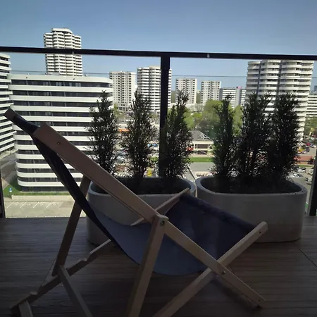 Wsrod 1000cy Swiatel - Prywatny Parking - Duzy Balkon - Piekny Widok Noca Na Panorame Tysiaclecia 公寓 *