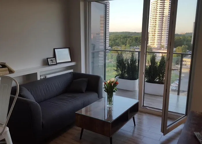 Appartement Wsrod 1000cy Swiatel - Prywatny Parking - Duzy Balkon - Piekny Widok Noca Na Panorame Tysiaclecia