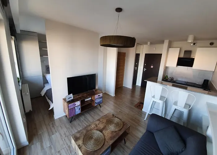 Appartement Wsrod 1000cy Swiatel - Prywatny Parking - Duzy Balkon - Piekny Widok Noca Na Panorame Tysiaclecia *