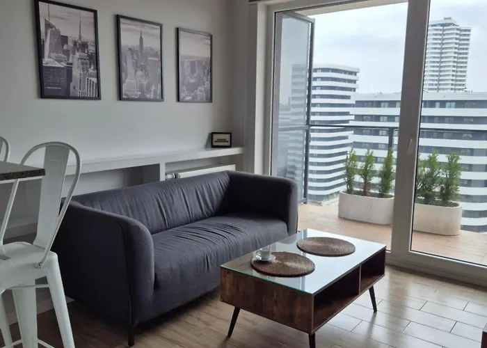 Wsrod 1000cy Swiatel - Prywatny Parking - Duzy Balkon - Piekny Widok Noca Na Panorame Tysiaclecia Appartement *